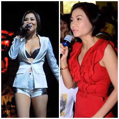 Một số hình ảnh so sánh Thu Minh ăn mặc sexy trước đây và sự "lột xác" của cô bây giờ. Một số hình ảnh so sánh Thu Minh ăn mặc sexy trước đây và sự "lột xác" của cô bây giờ.