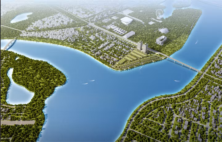 Phối cảnh dự án Elysia Complex City được xem là dự án vàng bên bờ sông Hàn. Phối cảnh dự án Elysia Complex City được xem là dự án vàng bên bờ sông Hàn.