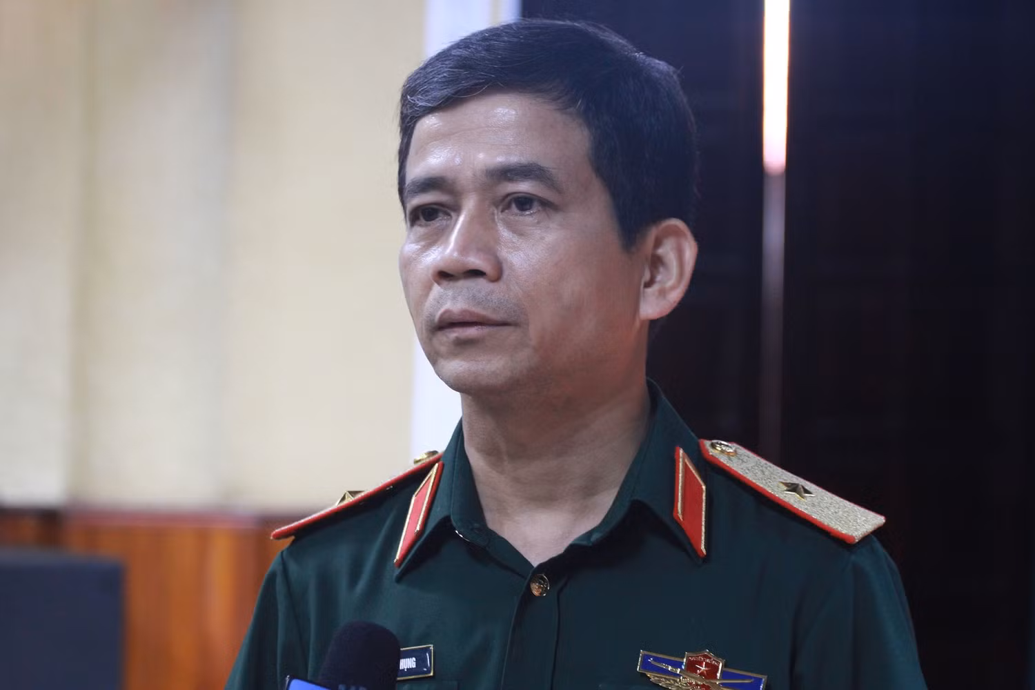 Thiếu tướng Hoàng Kim Phụng - Cục trưởng Cục Gìn giữ Hòa Bình. Ảnh: T.V
