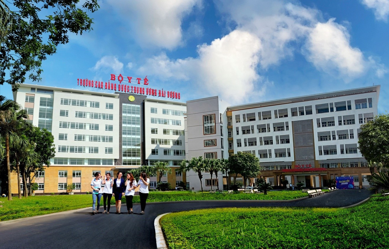Trường Cao đẳng Dược Trung ương Hải Dương chú trọng đầu tư cơ sở vật chất, tạo điều kiện thu hút tuyển sinh (Ảnh: NTCC)