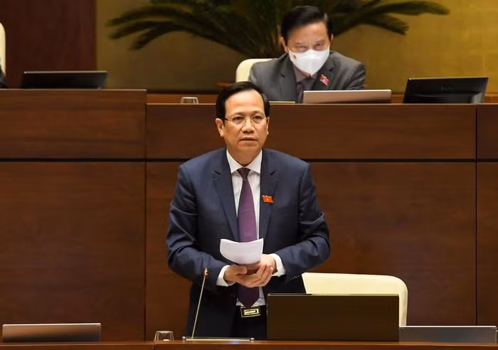 Bộ trưởng Bộ Lao động - Thương binh và Xã hội Đào Ngọc Dung. Ảnh: Quochoi.vn Bộ trưởng Bộ Lao động - Thương binh và Xã hội Đào Ngọc Dung. Ảnh: Quochoi.vn