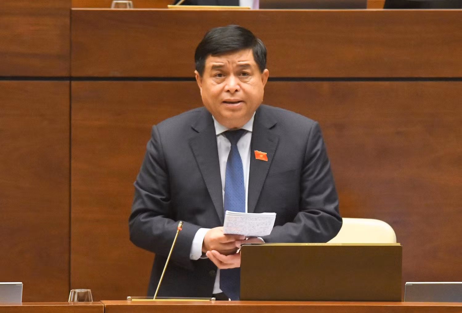 Bộ trưởng Bộ Kế hoạch và Đầu tư Nguyễn Chí Dũng. Ảnh: Quochoi.vn Bộ trưởng Bộ Kế hoạch và Đầu tư Nguyễn Chí Dũng. Ảnh: Quochoi.vn