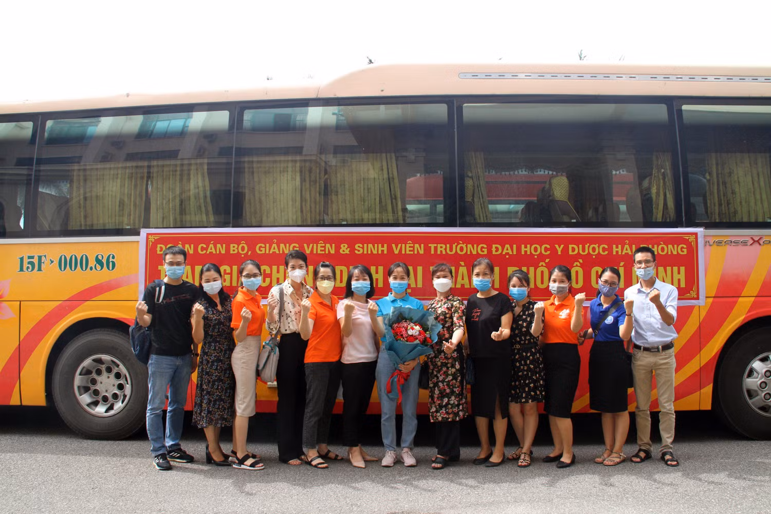 Đây là đợt xuất quân chi viện lần thứ 3 của Trường Đại học Y Dược Hải Phòng năm 2021 (Ảnh: trường cung cấp) Đây là đợt xuất quân chi viện lần thứ 3 của Trường Đại học Y Dược Hải Phòng năm 2021 (Ảnh: trường cung cấp)