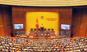Kỳ họp thứ 4, dự kiến làm việc trong 26 ngày. ảnh: TTXVN.