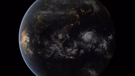 Siêu bão Haiyan nhìn từ ngoài không gian Siêu bão Haiyan nhìn từ ngoài không gian