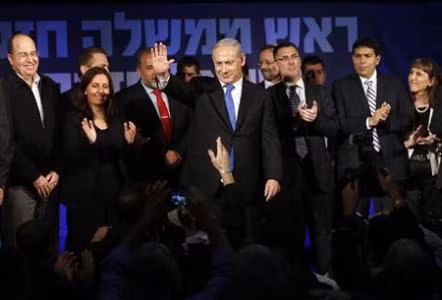 Ông Netanyahu bày tỏ tự hào được trở thành thủ tướng lần thứ ba của Israel. Ông Netanyahu bày tỏ tự hào được trở thành thủ tướng lần thứ ba của Israel.