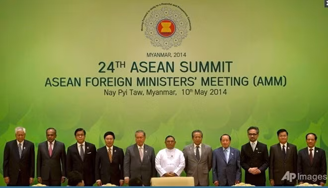 Các Ngoại trưởng ASEAN tại hội nghị.