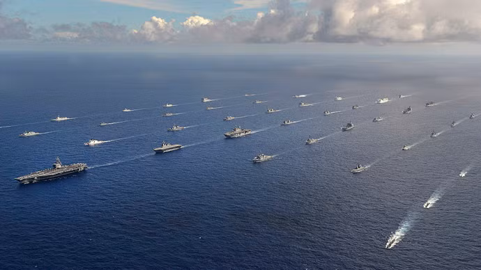Tàu chiến Mỹ tham gia tập trận RIMPAC 2014. Tàu chiến Mỹ tham gia tập trận RIMPAC 2014.