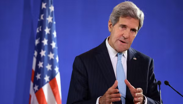 Ngoại trưởng Mỹ John Kerry. Ngoại trưởng Mỹ John Kerry.