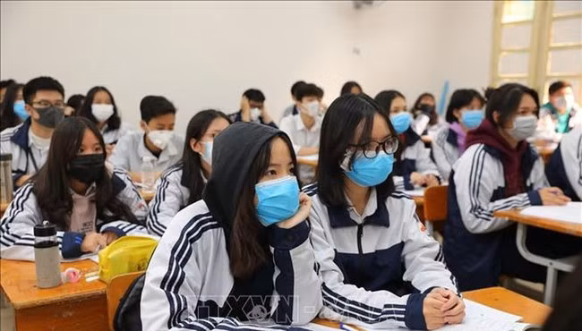 Dịch bệnh khiến cho thời gian của năm học này còn rất ít (Ảnh minh họa: TTXVN).