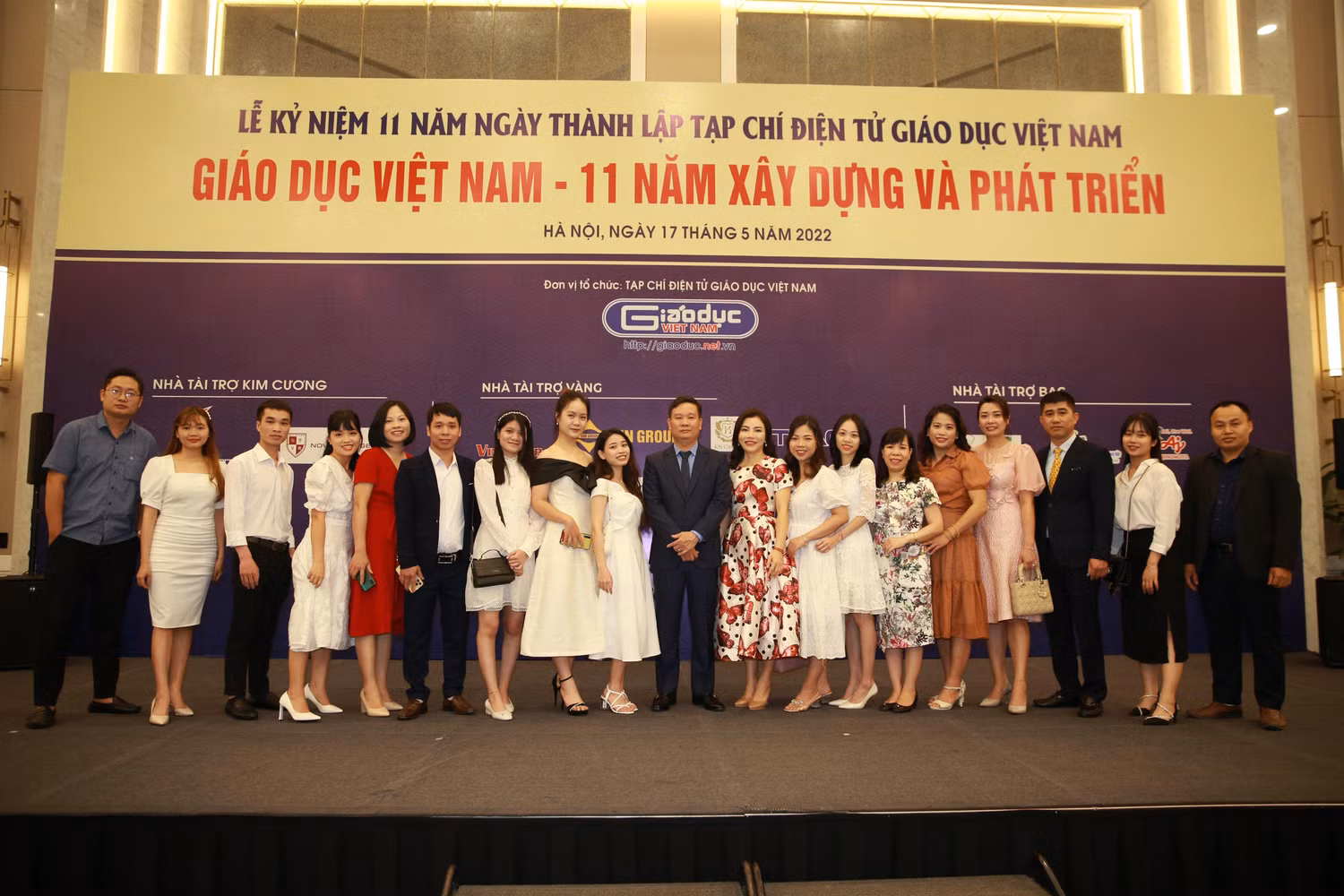 Cán bộ, phóng viên, biên tập viên của Tạp chí điện tử Giáo dục Việt Nam
