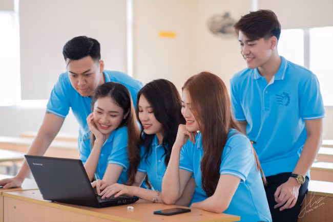 Sinh viên Học viện Phụ nữ Việt Nam. (Ảnh: website nhà trường).
