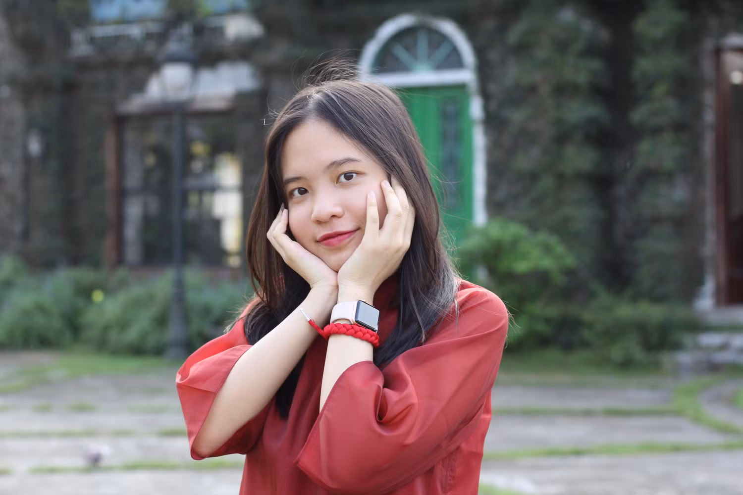 Cẩm Ly theo học chuyên ngành Kinh tế kinh doanh. (Ảnh: NVCC)