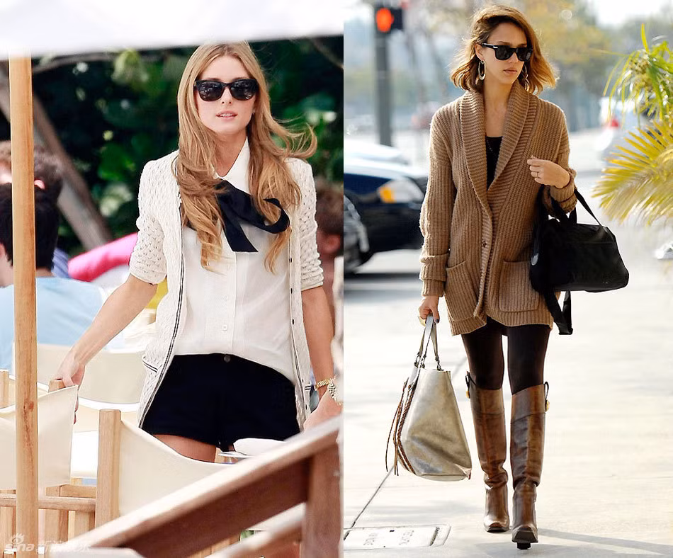 olivia palermo và jessica alba