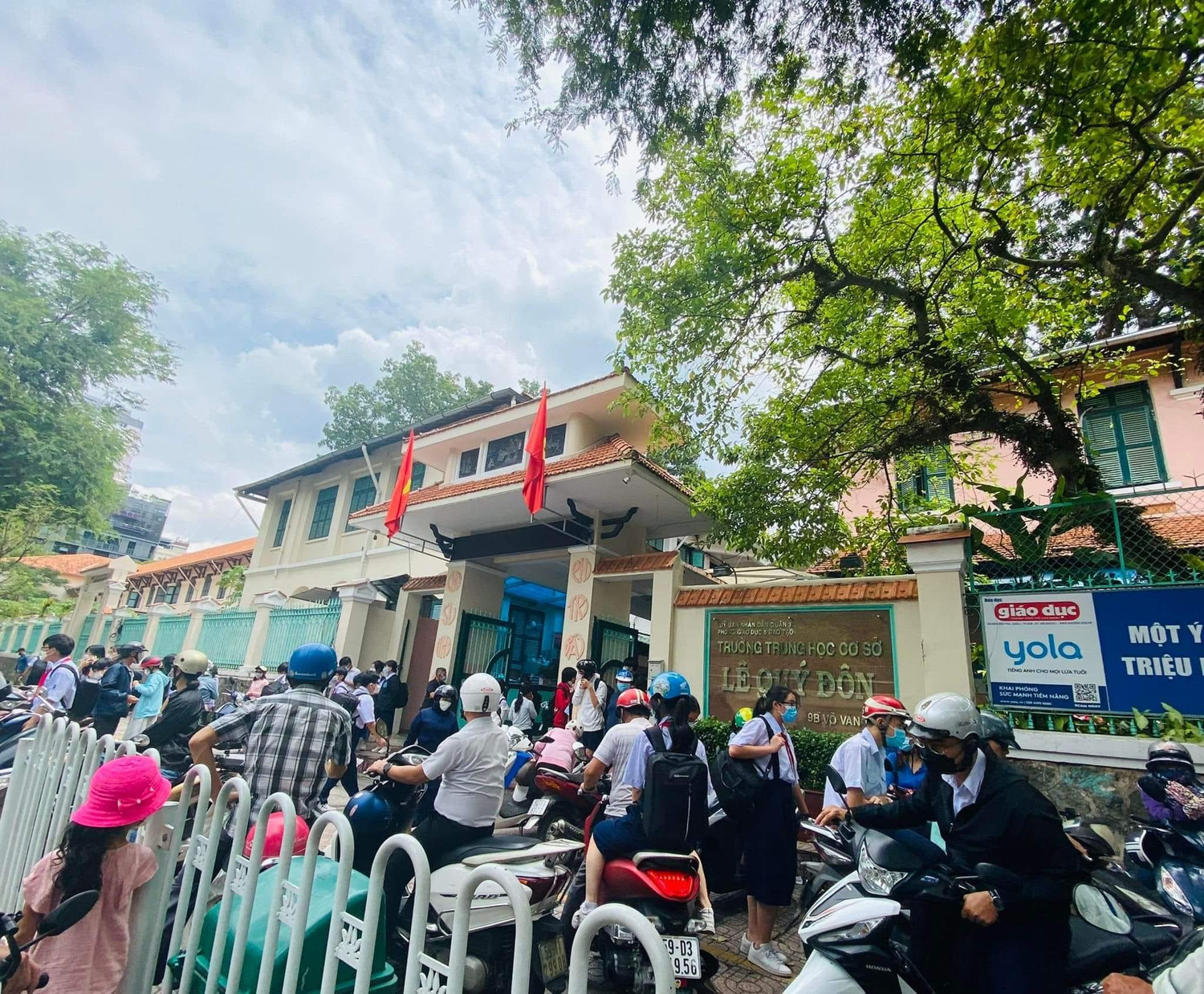 Trường trung học cơ sở Lê Quý Đôn, quận 3, Thành phố Hồ Chí Minh (ảnh minh họa: P.L) Trường trung học cơ sở Lê Quý Đôn, quận 3, Thành phố Hồ Chí Minh (ảnh minh họa: P.L)