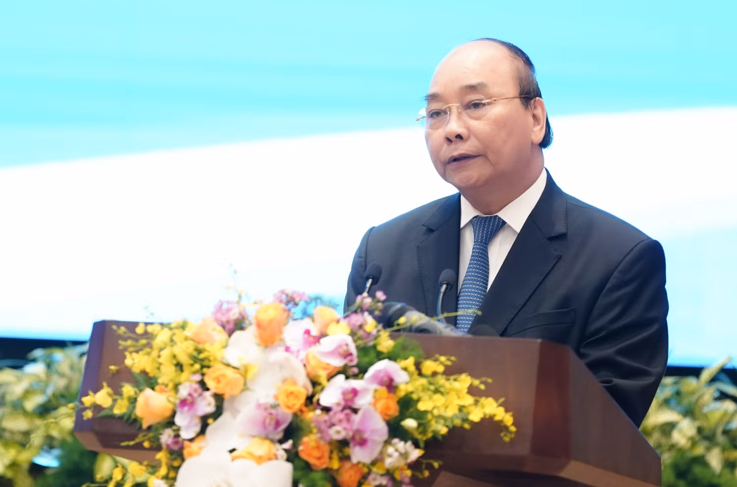 Thủ tướng phát biểu. Ảnh: VGP
