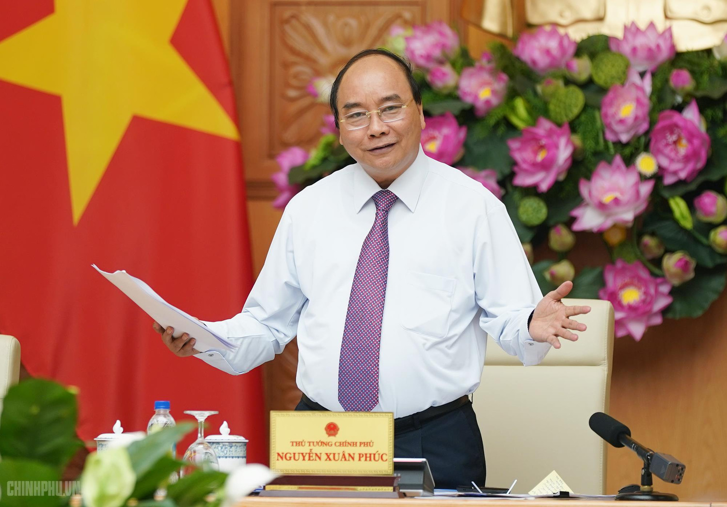 Thủ tướng phát biểu. Ảnh: VGP