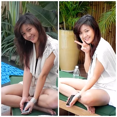 Trông cô đích thị là một cô nàng xì tin 9X Trông cô đích thị là một cô nàng xì tin 9X