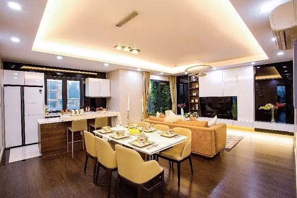Imperia Sky Garden đang trong quá trình hoàn thiện chuẩn bị bàn giao Qúy II/2010.