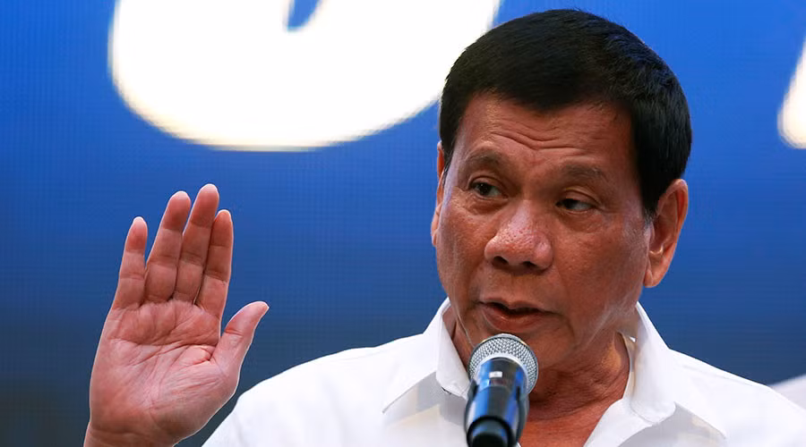 Tổng thống Philippines Rodrigo Duterte, ảnh: True News.