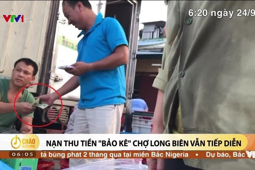 Ảnh cắt từ clip điều tra của VTV