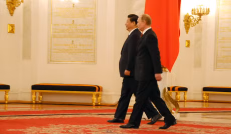 Chủ tịch Trung Quốc Tập Cận Bình thăm Nga ngày 23 tháng 3 năm 2013 - chuyến thăm nước ngoài đầu tiên của ông khi lên nắm quyền