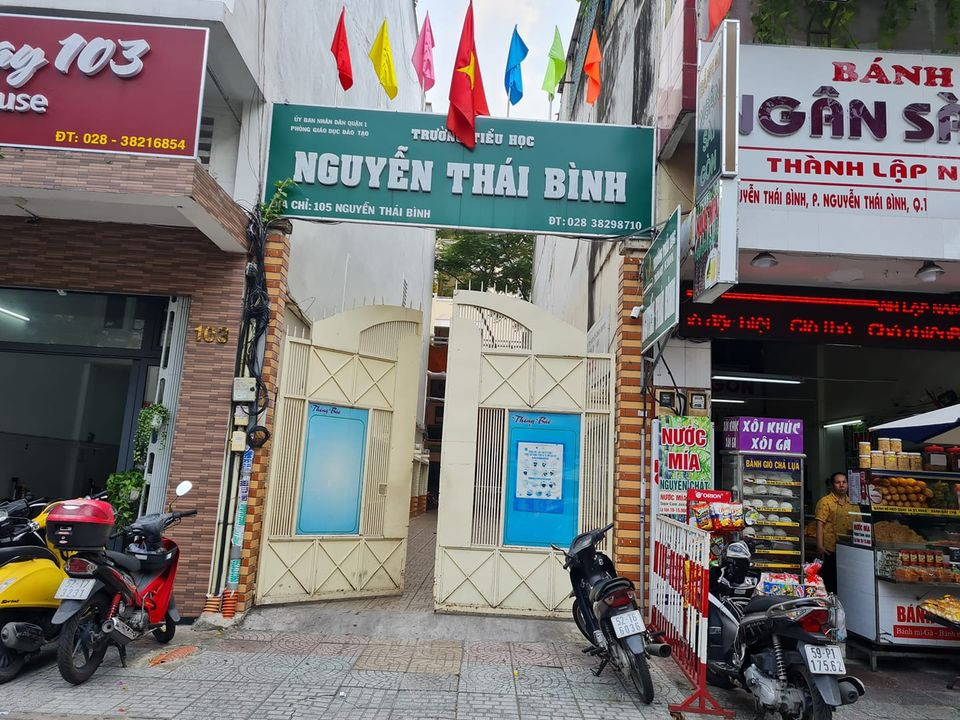 Trường tiểu học Nguyễn Thái Bình, quận 1, Thành phố Hồ Chí Minh (ảnh: P.L)