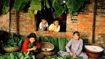 Những chiếc bánh tét, bánh chưng được mọi nhà thực hiện vào mỗi dịp Tết đến xuân về (Ảnh minh họa: vietnamnet.vn).