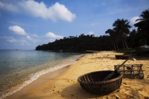 Mộc mạc thuyền thúng.
