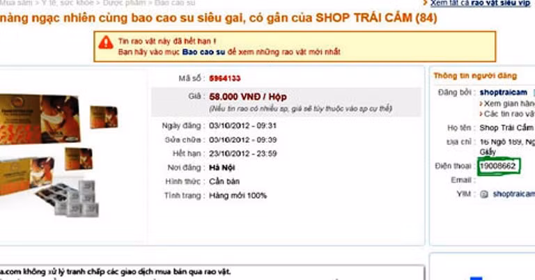 Tổng đài 19008662 với những nội dung "nhạy cảm"