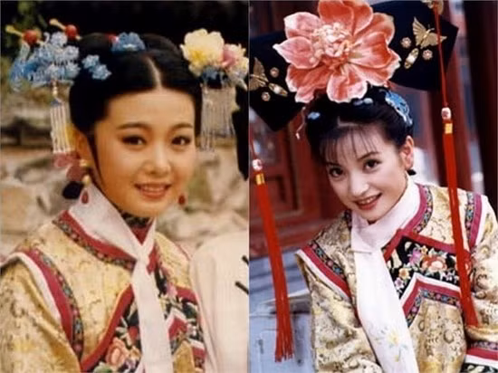 Lạc Lâm Cách Cách do Lỗ Văn đóng trong phim bộ "Tân Nguyệt Cách Cách" 1994, và nàng Cách Cách Triệu Vy trong "Hoàn Châu Cách Cách".