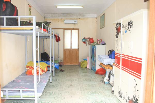 Ký túc xá cơ sở 1 của nhà trường được sử dụng cho cán bộ chiến sĩ công an sinh hoạt Ký túc xá cơ sở 1 của nhà trường được sử dụng cho cán bộ chiến sĩ công an sinh hoạt