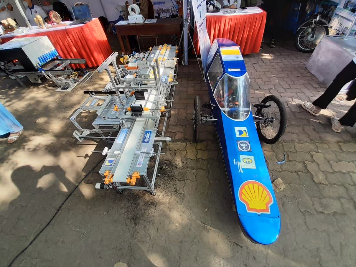 Sản phẩm độc đáo của sinh viên Bách khoa được trình diễn ấn tượng tại BKDN TECHSHOW 2022.