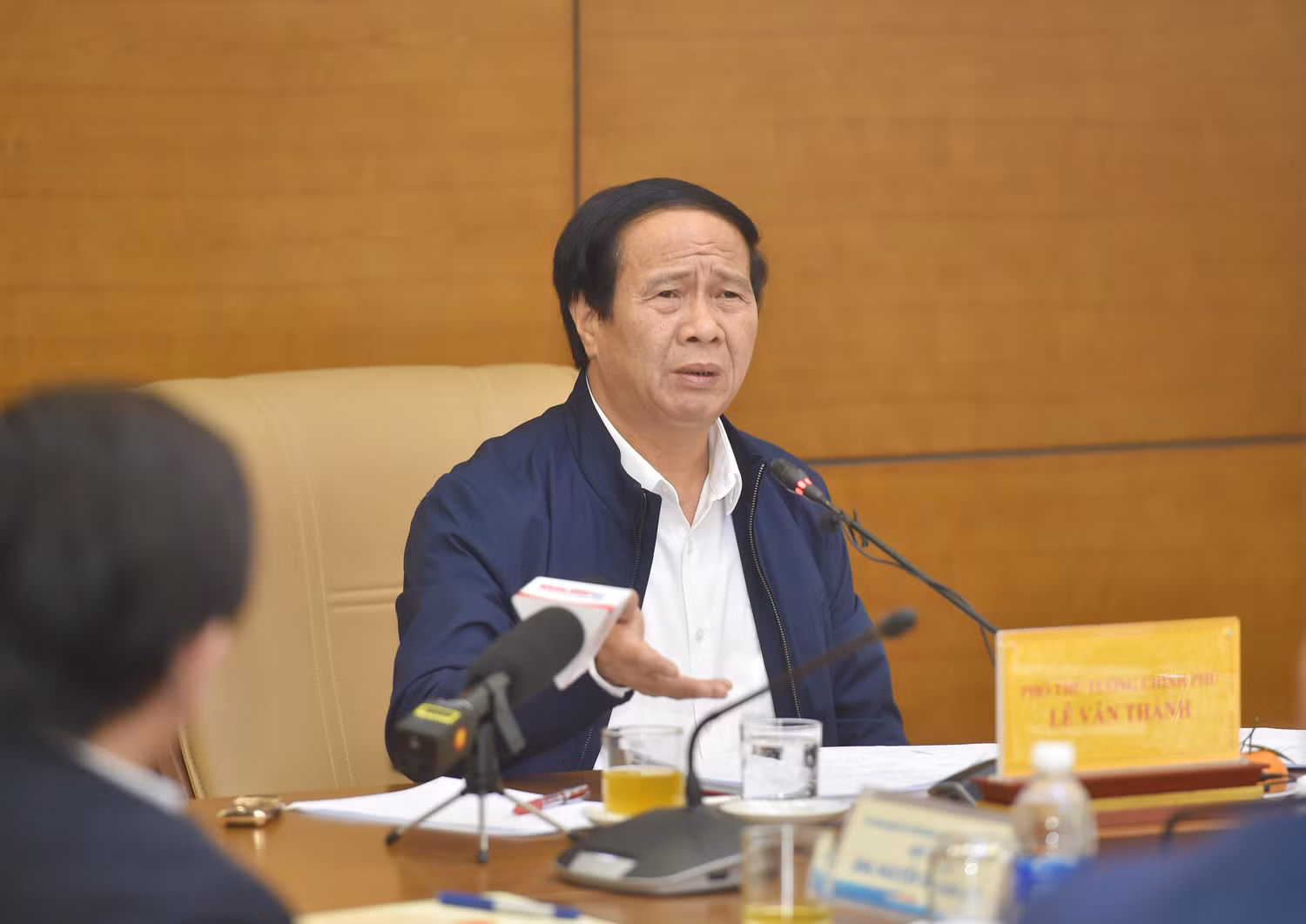 Phó Thủ tướng Lê Văn Thành: Ngành đường sắt dứt khoát phải hiện đại hóa. Ảnh: VGP/Đức Tuân Phó Thủ tướng Lê Văn Thành: Ngành đường sắt dứt khoát phải hiện đại hóa. Ảnh: VGP/Đức Tuân