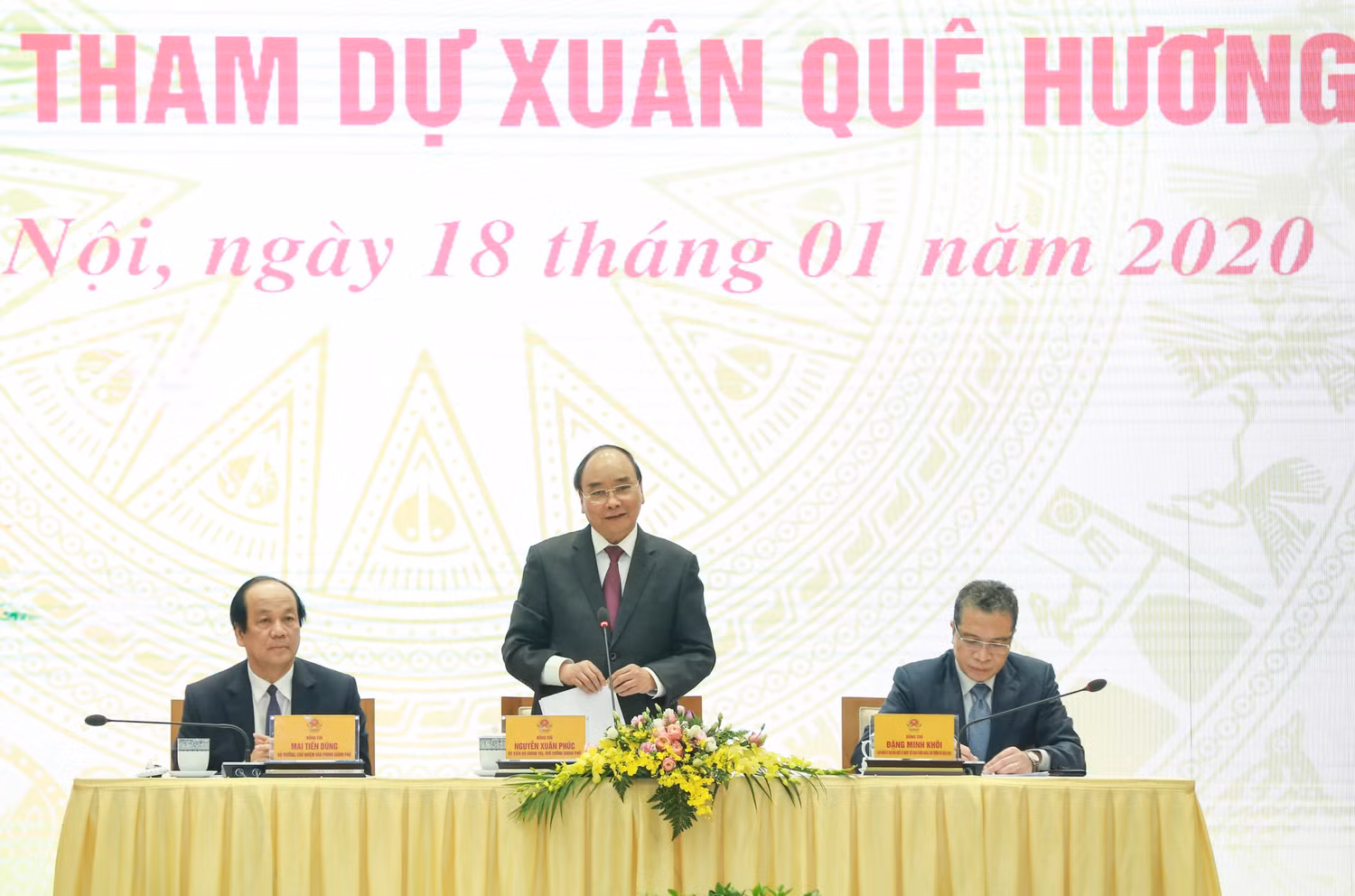 Thủ tướng phát biểu. Ảnh: VGP