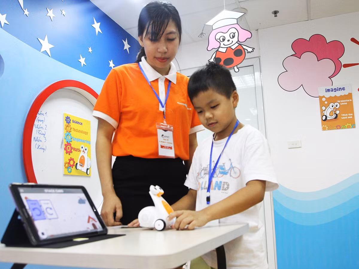 E-Robot Coding đang được triển khai tại nhiều trường học, trung tâm uy tín trên cả nước