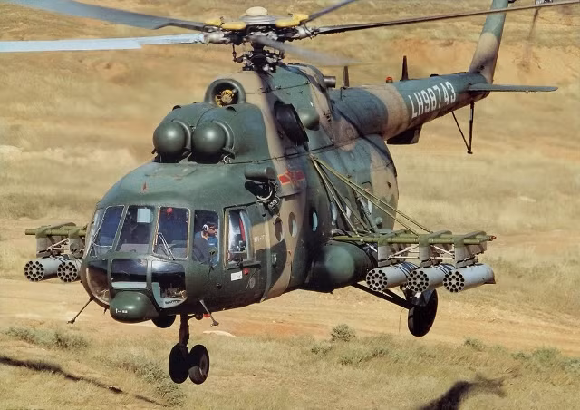 Máy bay trực thăng Mi-17B-7 của lực lượng hàng không Lục quân Trung Quốc, mua của Nga