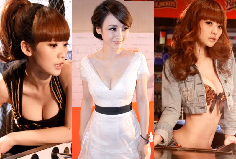 Được mọi người biết đến từ những scandal khoe vòng một, cho nên Liễu Nham cũng không phải là ngoại lệ khi nằm trong danh sách những ngôi sao nổi tiếng nhờ vòng một. Nếu Chương Tử Di là thanh lịch, kín đáo thì Liễu Nham lại hoàn toàn người lại với “hở hang” gợi cảm để khoe được vòng một của mình. Xem thêm: Thư Kỳ hóa "Nàng tiên cá" mê hoặc các đấng mày râu.