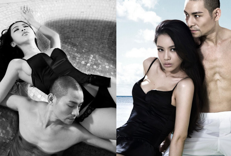 Phan Sương Sương được mọi người chú ý đến từ scandal tình ái với chàng tài tử TVB Lâm Phong, nhưng sau đó với hình ảnh gợi cảm, cuốn hút từ vòng một “ngút trời” của cô khiến sức hút của Phan Sương Sương ngày một tăng. Xem thêm: Thư Kỳ hóa "Nàng tiên cá" mê hoặc các đấng mày râu.