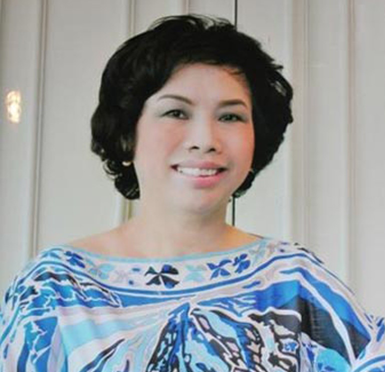 Bà Thái Hương - Chủ tịch Tập đoàn TH (ảnh nguồn Tập đoàn TH): Dù có thách thức vẫn phải tiến vào TPP bởi đó là quá trình chuẩn mực hóa mọi loại hàng hóa để người tiêu dùng được lợi.