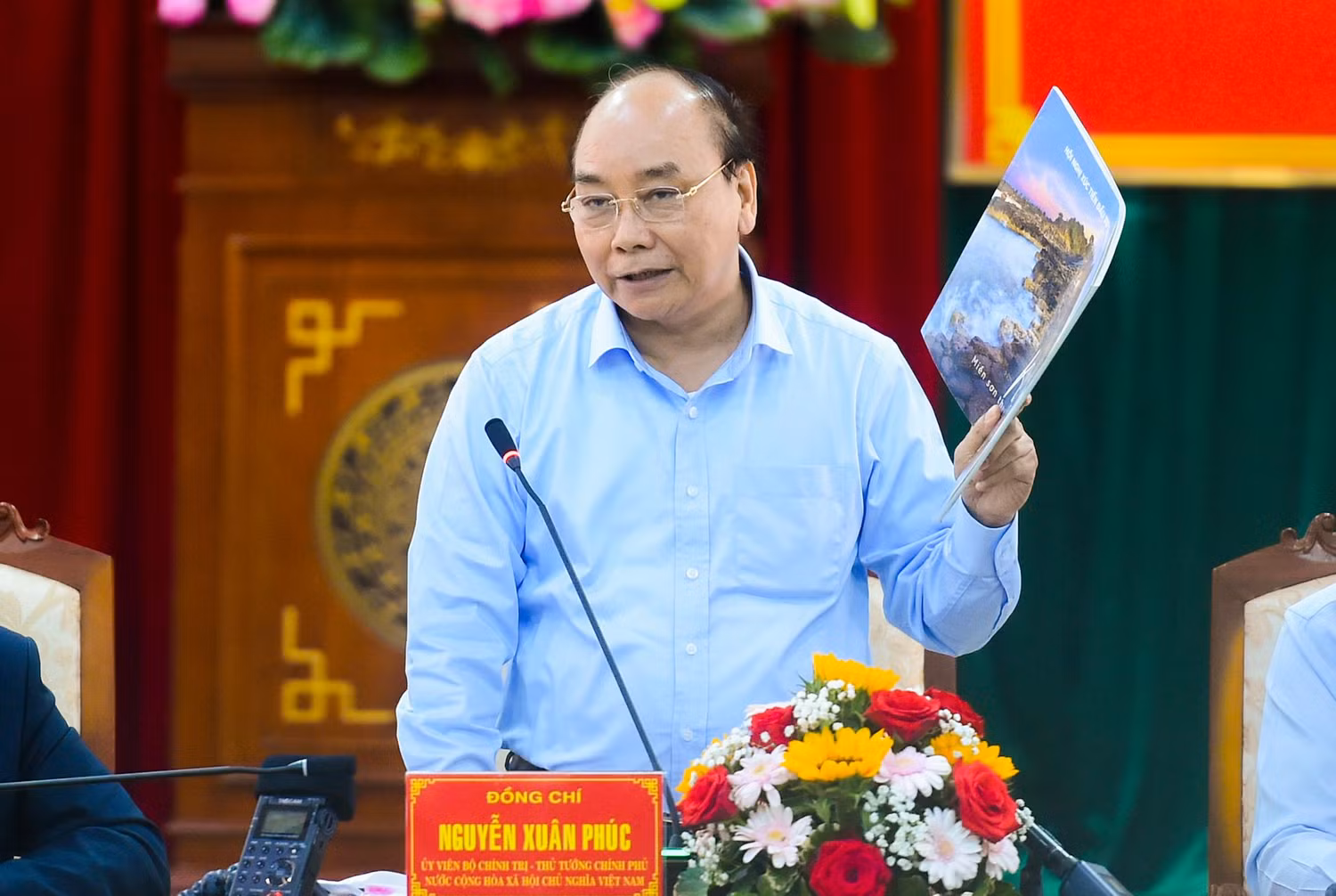 Thủ tướng phát biểu. Ảnh: VGP