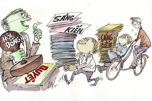 Thành thật mà nói một ý tưởng hay một kinh nghiệm hay trong giáo dục không thể nảy sinh một cách dễ dàng. Không phải cứ dạy lâu là có được. (Ảnh minh họa trên giaoduc.net.vn) Thành thật mà nói một ý tưởng hay một kinh nghiệm hay trong giáo dục không thể nảy sinh một cách dễ dàng. Không phải cứ dạy lâu là có được. (Ảnh minh họa trên giaoduc.net.vn)