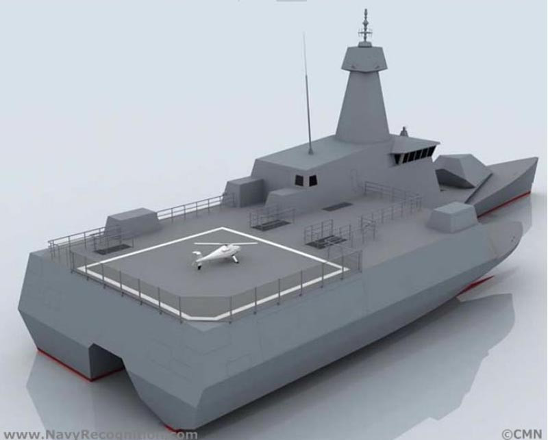 Thủy thủ đoàn của con tàu có tổng cộng 26 người. Hệ thống radar, thông tin liên lạc được tích hợp thành một khối thống nhất dưới dạng cột buồm C-MAST.