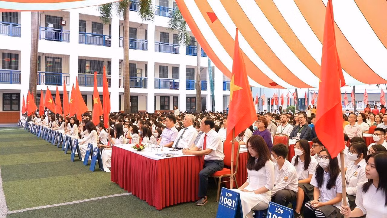 Hệ thống giáo dục Lý Thái Tổ đã có Lễ khai giảng xúc động, ý nghĩa, trọn vẹn yêu thương.