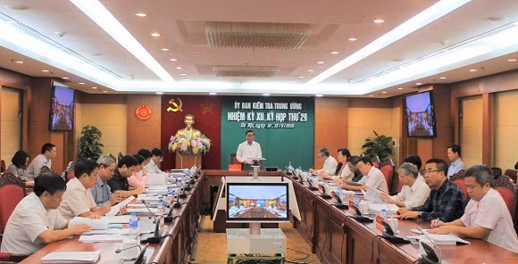 Từ ngày 10/9 đến ngày 12/9/2018, tại Hà Nội, Ủy ban Kiểm tra Trung ương đã họp kỳ 29. Ảnh: Ubkttw.vn Từ ngày 10/9 đến ngày 12/9/2018, tại Hà Nội, Ủy ban Kiểm tra Trung ương đã họp kỳ 29. Ảnh: Ubkttw.vn