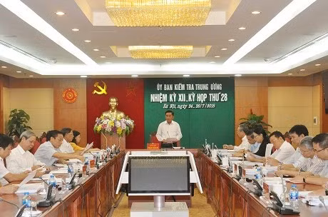 Từ ngày 24 đến 26/7/2018, tại Hà Nội, Ủy ban Kiểm tra Trung ương đã họp kỳ 28. Ảnh: Ubkttw.vn Từ ngày 24 đến 26/7/2018, tại Hà Nội, Ủy ban Kiểm tra Trung ương đã họp kỳ 28. Ảnh: Ubkttw.vn