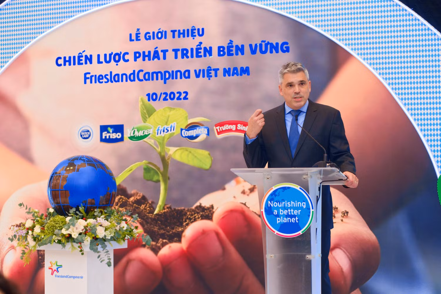 Ông Richard Kiger, Tổng Giám đốc FCV, khẳng định lại 4 trọng tâm trong chiến lược Phát triển bền vững của công ty ở giai đoạn mới