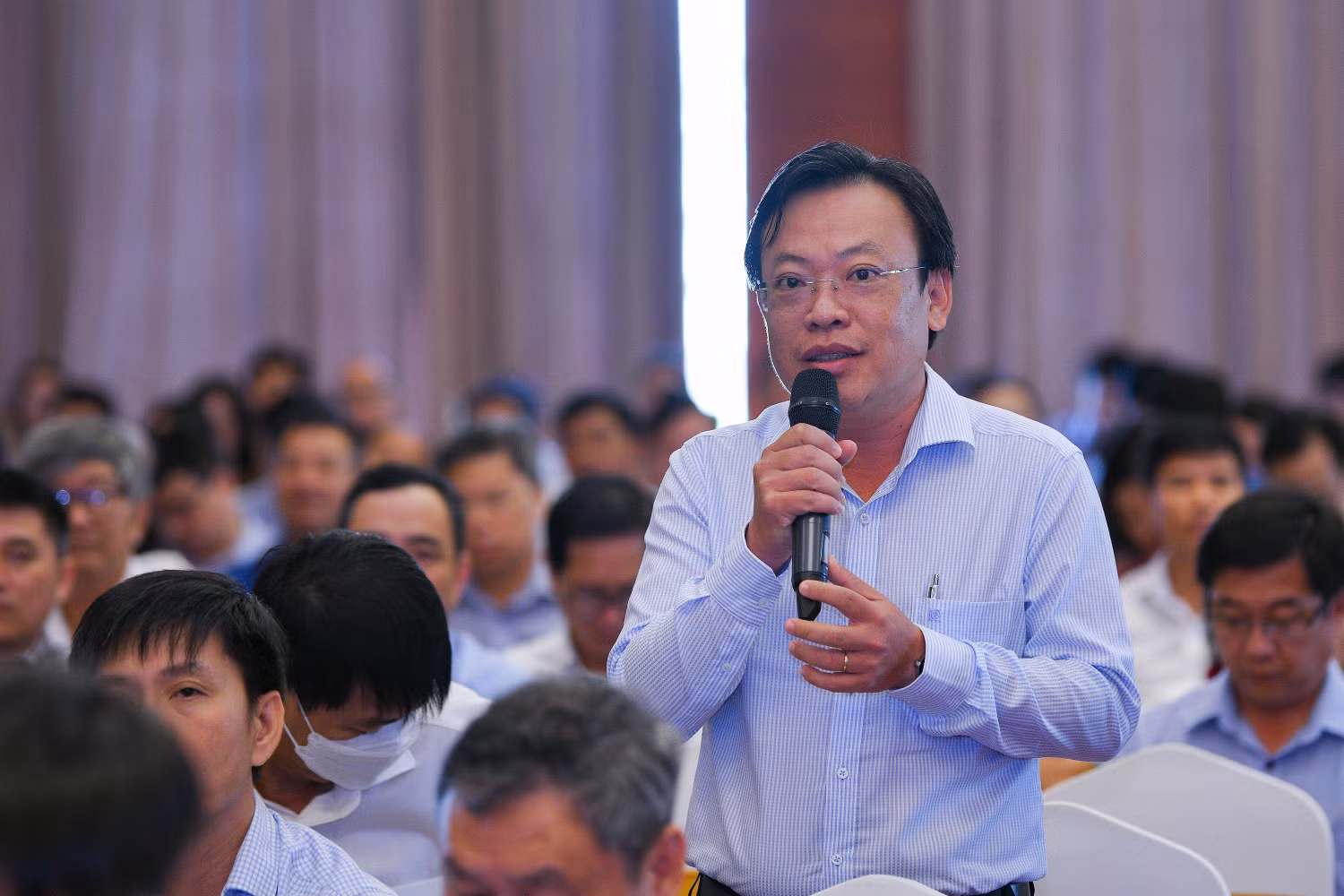 Phó Giám đốc Sở Giáo dục và Đào tạo tỉnh An Giang Trần Tuấn Khanh chia sẻ tại Hội nghị. Ảnh: Bộ Giáo dục và Đào tạo Phó Giám đốc Sở Giáo dục và Đào tạo tỉnh An Giang Trần Tuấn Khanh chia sẻ tại Hội nghị. Ảnh: Bộ Giáo dục và Đào tạo
