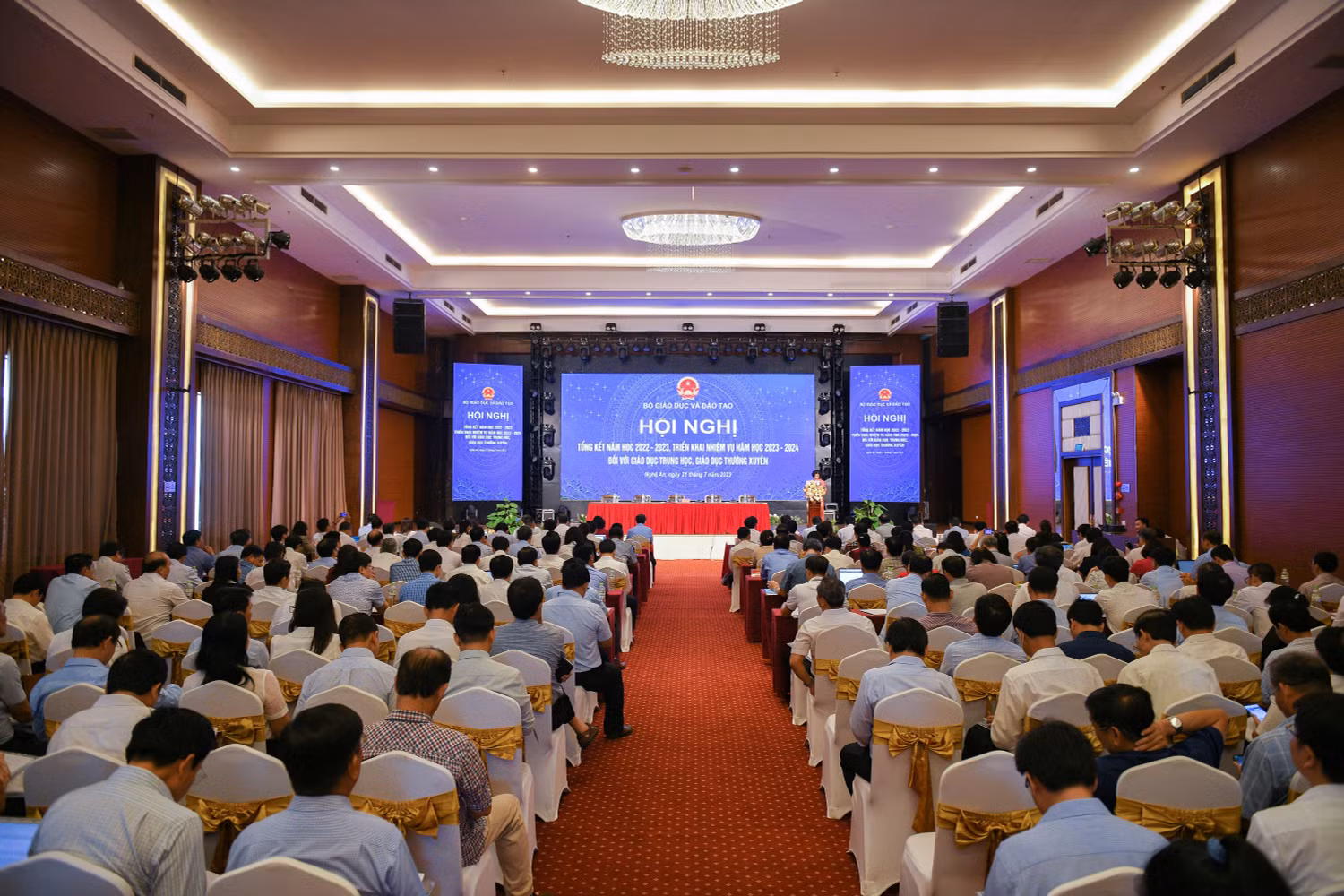 Toàn cảnh Hội nghị (Ảnh: Bộ Giáo dục và Đào tạo) Toàn cảnh Hội nghị (Ảnh: Bộ Giáo dục và Đào tạo)