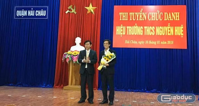 Thầy Võ Thanh Phước đã vượt qua kỳ thi tuyển và được bổ nhiệm làm Hiệu trưởng, hình ảnh chỉ mang tính chất minh họa, tác giả: TT
